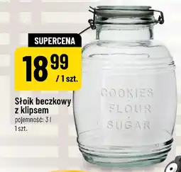Polomarket Słoik beczkowy z klipsem oferta