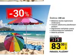 Merkury Market Parasol plażowy średnica 240cm oferta