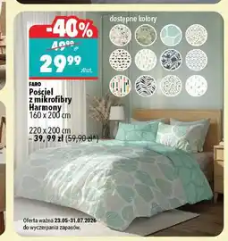 Biedronka Pościel z mikrofibry FARO Harmony 220x200cm oferta