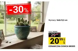Merkury Market Ceramiczna donica MK005 9x8x19,5cm oferta