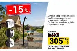 Merkury Market Prysznic zewnętrzny solarny SH006A oferta