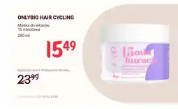 Rossmann Maska do włosów 15 minutowa ONLYBIO Hair Cycling oferta