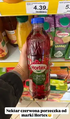Dino Nektar czerwona porzeczka Hortex oferta