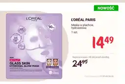 Rossmann Maska w płachcie hydrożelowa L'Oréal Paris Revitalift Glass Skin oferta