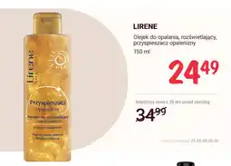 Rossmann Olejek do opalania rozświetlający przyspieszacz opalenizny Lirene oferta