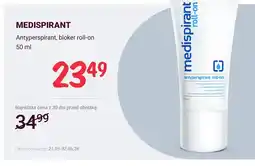 Rossmann Antyperspirant bloker roll-on MEDISPIRANT oferta
