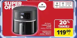 Carrefour Air fryer CARREFOUR HOME HAF6L1750-26 1750W 8 programów oferta