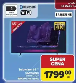 Carrefour Telewizor 65 SAMSUNG 65U8072F oferta