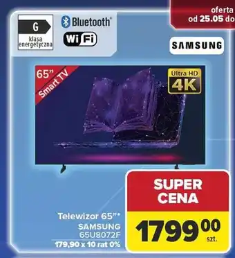 Carrefour Telewizor 65 SAMSUNG 65U8072F oferta