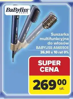 Carrefour Suszarka multifunkcyjna do włosów BABYLISS AS6550E oferta