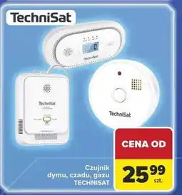 Carrefour Czujnik dymu, czadu, gazu TECHNISAT oferta