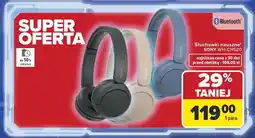 Carrefour Słuchawki nauszne SONY WH-CH520 oferta