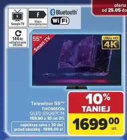 Carrefour Telewizor 55 THOMSON QLED 55QG7C14 oferta