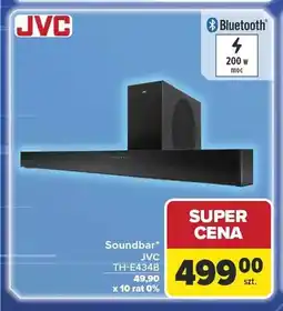 Carrefour Soundbar JVC TH-E434B 200W oferta