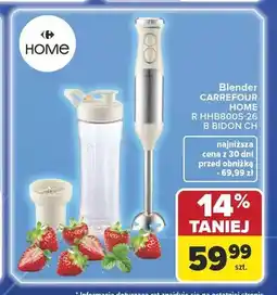 Carrefour Blender CARREFOUR HOME R HHB800S-26 B BIDON CH oferta