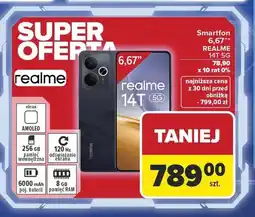 Carrefour Smartfon 6,67 REALME 14T oferta