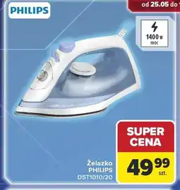 Carrefour Żelazko PHILIPS DST1010/20 1400W oferta