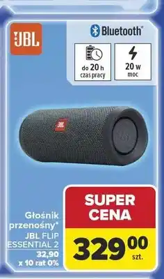 Carrefour Głośnik przenośny JBL Flip Essential 2 20W oferta