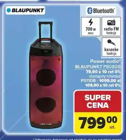 Carrefour Power audio BLAUPUNKT PB08DB 700W oferta