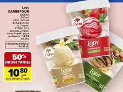 Carrefour Lody Carrefour Extra Waniliowe oferta