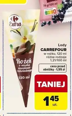 Carrefour Lody CARREFOUR w rożku oferta