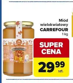 Carrefour Miód wielokwiatowy Carrefour oferta