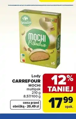 Carrefour Lody Carrefour Mochi Pistachio 6-pak oferta