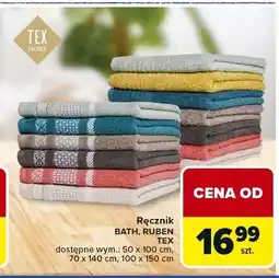 Carrefour Ręcznik BATH, RUBEN TEX wym. 70x140cm oferta