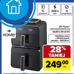 Carrefour Air fryer HOME HAF11LDS3000-26 11l 3000W 13 programów oferta