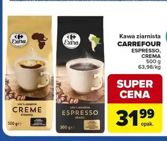 Kawa ziarnista Espresso Carrefour