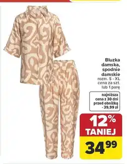 Carrefour Spodnie damskie rozm. S - XL oferta