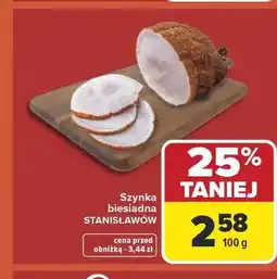 Carrefour Szynka biesiadna STANISŁAWÓW oferta