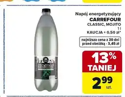 Carrefour Napój energetyzujący CARREFOUR CLASSIC MOJITO oferta