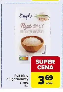 Carrefour Ryż biały długoziarnisty Simpl oferta