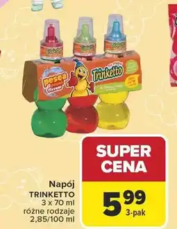 Carrefour Napój TRINKETTO 3-pak oferta