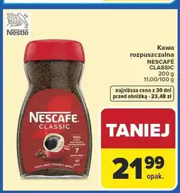 Carrefour Kawa rozpuszczalna Nescafé Classic oferta