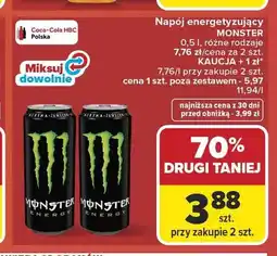 Carrefour Napój energetyzujący Monster oferta