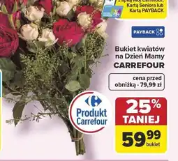 Carrefour Bukiet kwiatów na Dzień Mamy Carrefour oferta