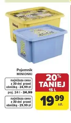 Carrefour Pojemnik MINIONKI oferta