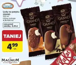 Carrefour Lody na patyku Koral Grand Almond oferta