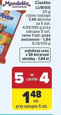 Carrefour Ciastko LUBISIE oferta