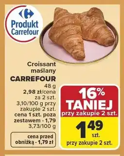 Carrefour Croissant maślany Carrefour oferta