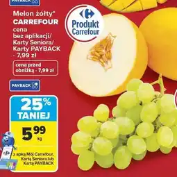 Carrefour Melon żółty CARREFOUR oferta