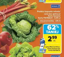 Carrefour Kapusta młoda polska oferta