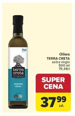 Carrefour Oliwa Terra Creta extra virgin oferta