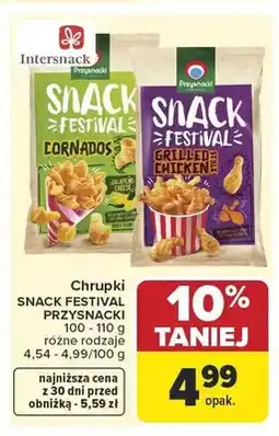 Carrefour Chrupki Snack Festival Cornados Jalapeno Cheese Przysnacki oferta