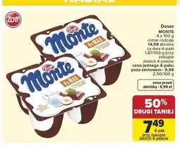 Carrefour Deser Zott Monte 4-pak oferta