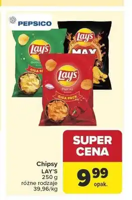 Carrefour Chipsy Lay's Green Onion oferta