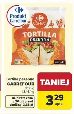 Carrefour Tortilla pszenna Carrefour oferta