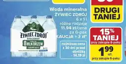Carrefour Woda mineralna Żywiec Zdrój 6-pak oferta
